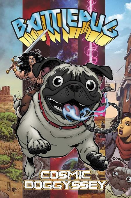 Image Comics Graphic Novel BATTLEPUG COSMIC DOGGYSSEY TP 9781534333864 0626IM0452