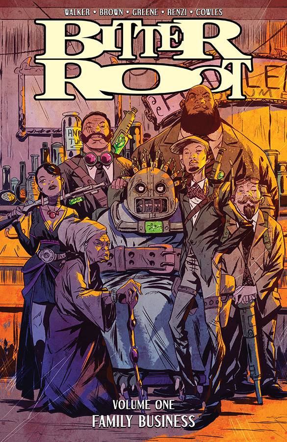 IMAGE COMICS Graphic Novel > Signed Bitter Root TP Vol 01 Family Business [SIGNED BY SANFORD GREENE] TE-MAR190071-SIGNED