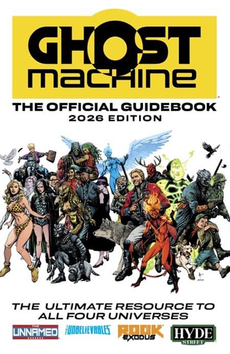 Image Comics Graphic Novel GHOST MACHINE GUIDEBOOK TP (Release Date: 11/11/2026) 9781534333666 0926IM0490