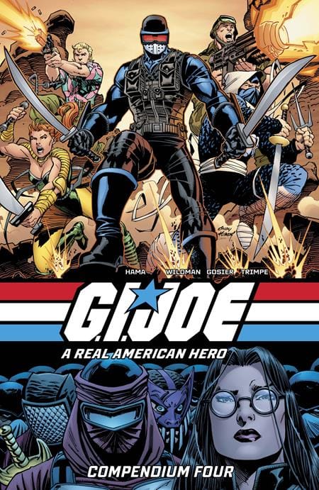 Image Comics Graphic Novel GI JOE A REAL AMERICAN HERO COMPENDIUM TP VOL 04 ANDY KUBERT & LAURA MARTIN CVR 9781534330030 0626IM0469