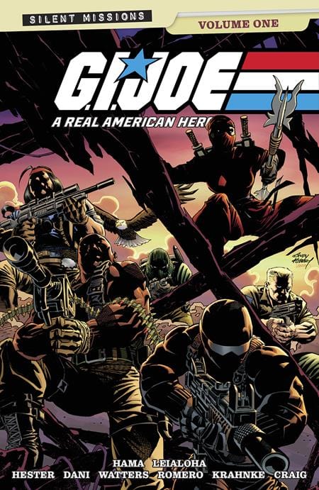 Image Comics Graphic Novel GI JOE A REAL AMERICAN HERO THE SILENT MISSIONS TP ANDY KUBERT & LAURA MARTIN CVR 9781534333833 0625IM429