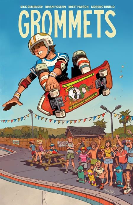 Image Comics Graphic Novel GROMMETS TP DIRECT MARKET EXCLUSIVE BRETT PARSON CVR 9781534333116 0125IM461