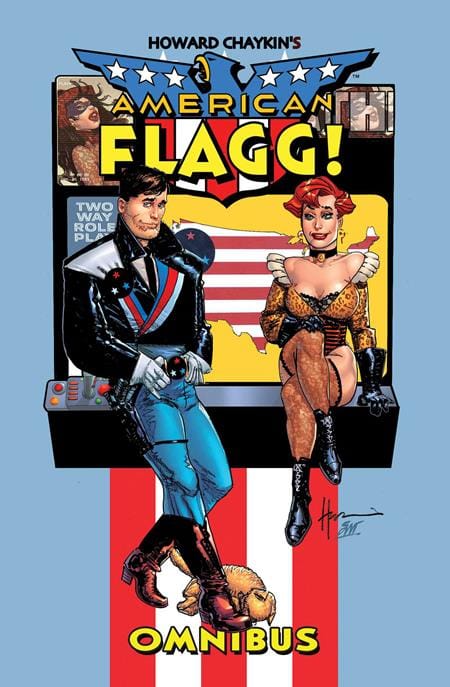 Image Comics Graphic Novel HOWARD CHAYKINS AMERICAN FLAGG OMNIBUS HC (MR) 9781534333581 0426IM0475