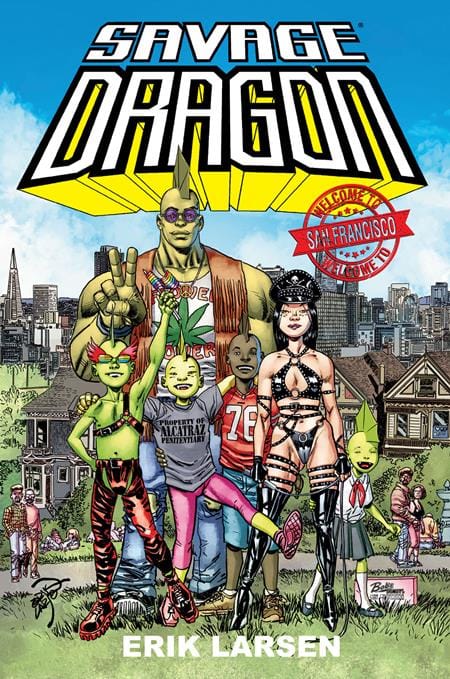 Image Comics Graphic Novel SAVAGE DRAGON WELCOME TO SAN FRANCISCO TP (MR) 9781534353886 0526IM0498