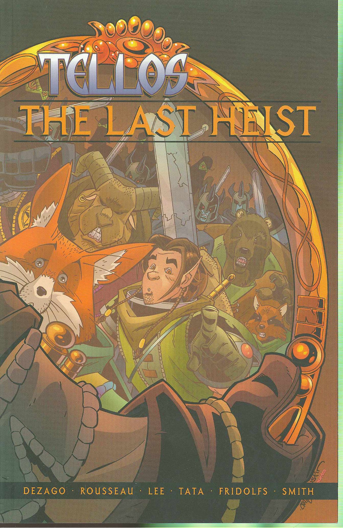 IMAGE COMICS Graphic Novel TELLOS LAST HEIST 9781582402222 APR011361