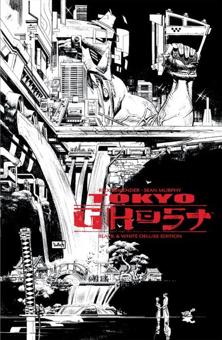 Image Comics Graphic Novel TOKYO GHOST TP BLACK & WHITE DLX ED (MR) (Release Date: 12/23/2026) 9781534330696 1026IM0497