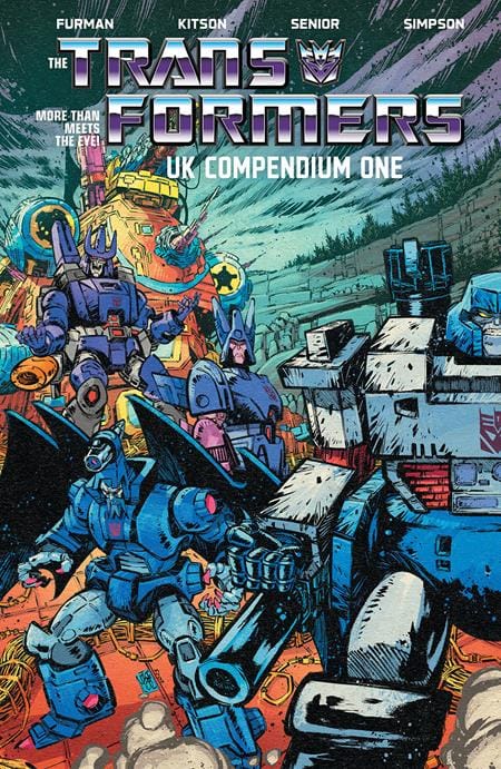 Image Comics Graphic Novel TRANSFORMERS UK COMPENDIUM TP BOOK 01 JORGE CORONA & MIKE SPICER CVR 9781534330597 1125IM0418