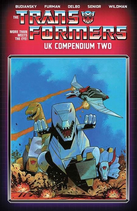Image Comics Graphic Novel TRANSFORMERS UK COMPENDIUM TP BOOK 02 DIRECT MARKET EXCLUSIVE JEFF ANDERSON CVR (Release Date: 10/14/2026) 9781534333376 0826IM0565