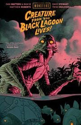 IMAGE COMICS Graphic Novel UNIVERSAL MONSTERS CREATURE FROM THE BLACK LAGOON LIVES HC MATTHEW ROBERTS & DAVE STEWART CVR 9781534349971 0824IM342