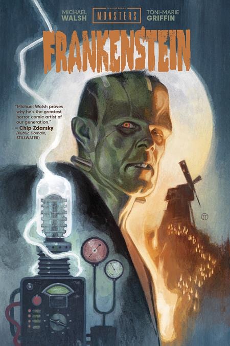 Image Comics Graphic Novel UNIVERSAL MONSTERS FRANKENSTEIN HC DIRECT MARKET EXCLUSIVE JULIAN TOTINO TEDESCO CVR 9781534328303 1224IM386
