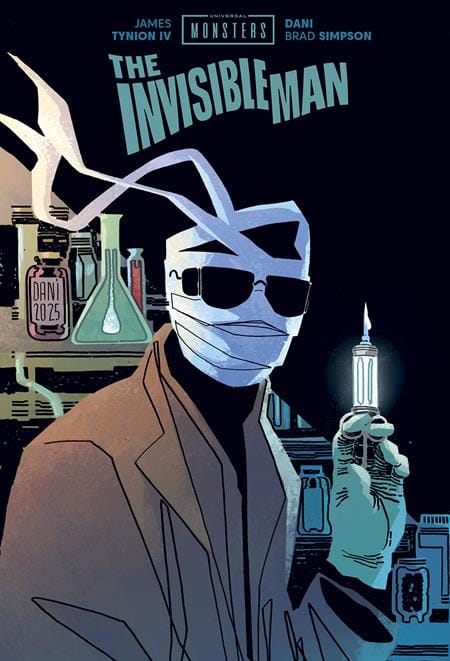 Image Comics Graphic Novel UNIVERSAL MONSTERS THE INVISIBLE MAN HC DANI & BRAD SIMPSON CVR 9781534333703 1225IM0460