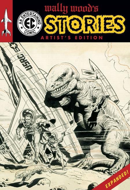 Image Comics Graphic Novel WALLY WOODS EC STORIES EXPANDED EDITION ARTISTS EDITION HC DIRECT MARKET EXCLUSIVE WALLY WOOD CVR 9781534332058 0825IM0484