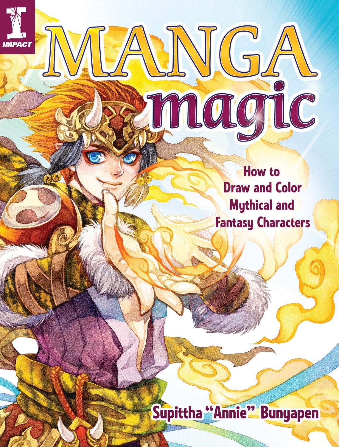 IMPACT Books Books > Art Books Manga Magic: How to Draw and Color Mythical and Fantasy Characters 9781440339707