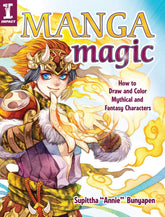 IMPACT Books Books > Art Books Manga Magic: How to Draw and Color Mythical and Fantasy Characters 9781440339707