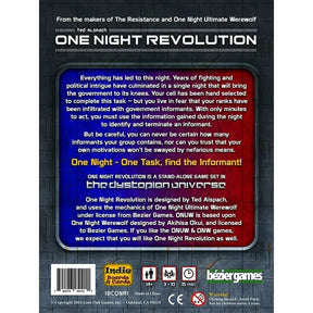 Indie Boards & Cards Board Games > Party Games One Night Revolution 792273251011 IBC ONR1