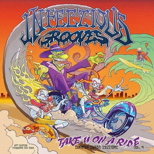 Infectious Grooves Music > Vinyl Records Infectious Grooves - Take U on a Ride (EP) (Colored Vinyl, Green, Purple, Splatter) 711574950416 OGIC2172.1