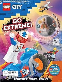 Ingram Graphic Novel Lego City: Go Extreme! (Activity Book with Minifigure) 9780794449162 ING-9780794449162