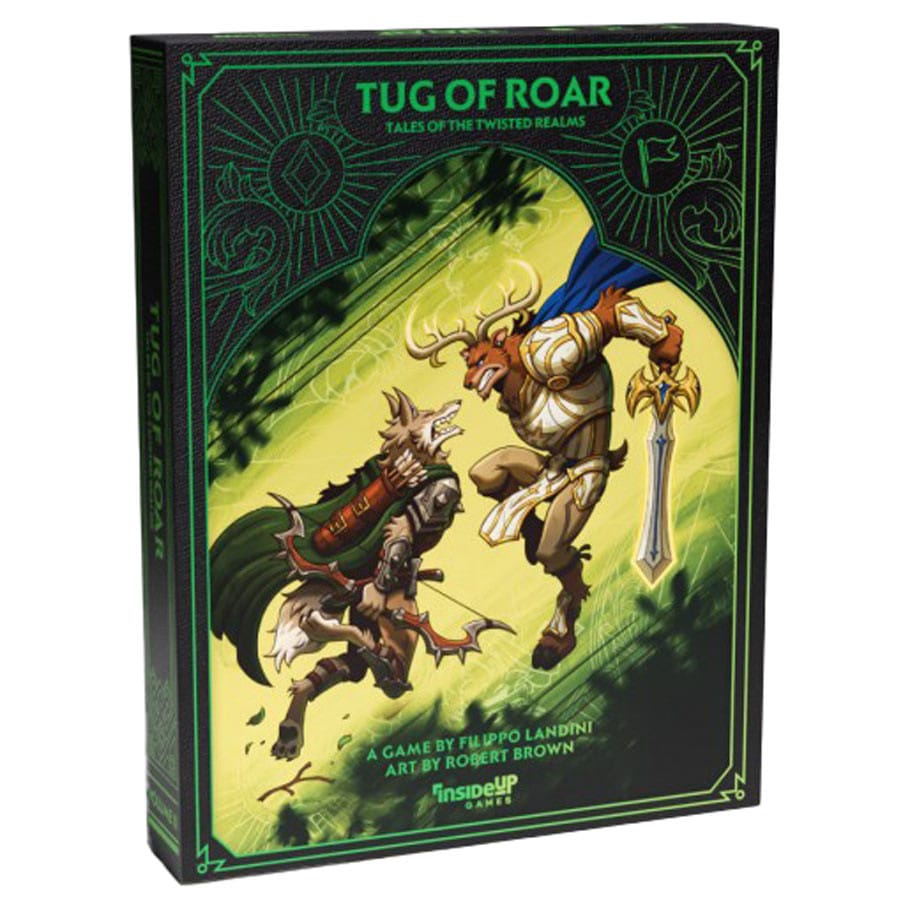 Inside Up Games Board Games Twisted Realms: Tug of Roar 634562463852 IUG021RTL
