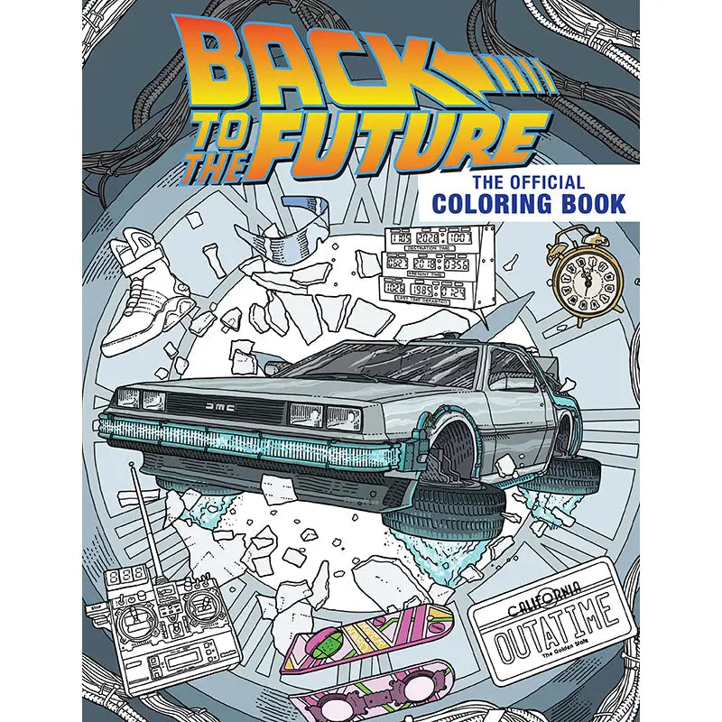 Insight Editions Books > Coloring Books Back To the Future: the Official Coloring Book 9798886632699