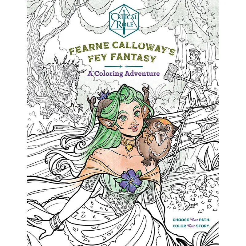 Insight Editions Books > Coloring Books Critical Role: Fearne Calloway's Fey Fantasy 9798886634099 INS-9798886634099