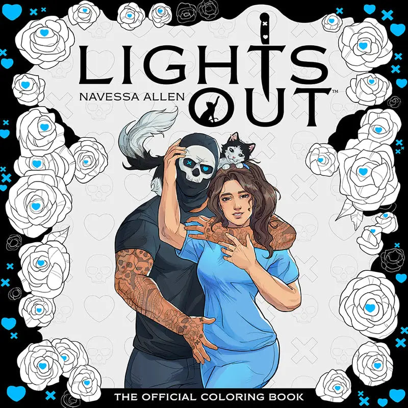 Insight Editions Books > Coloring Books Lights Out: The Official Coloring Book 9798337404547