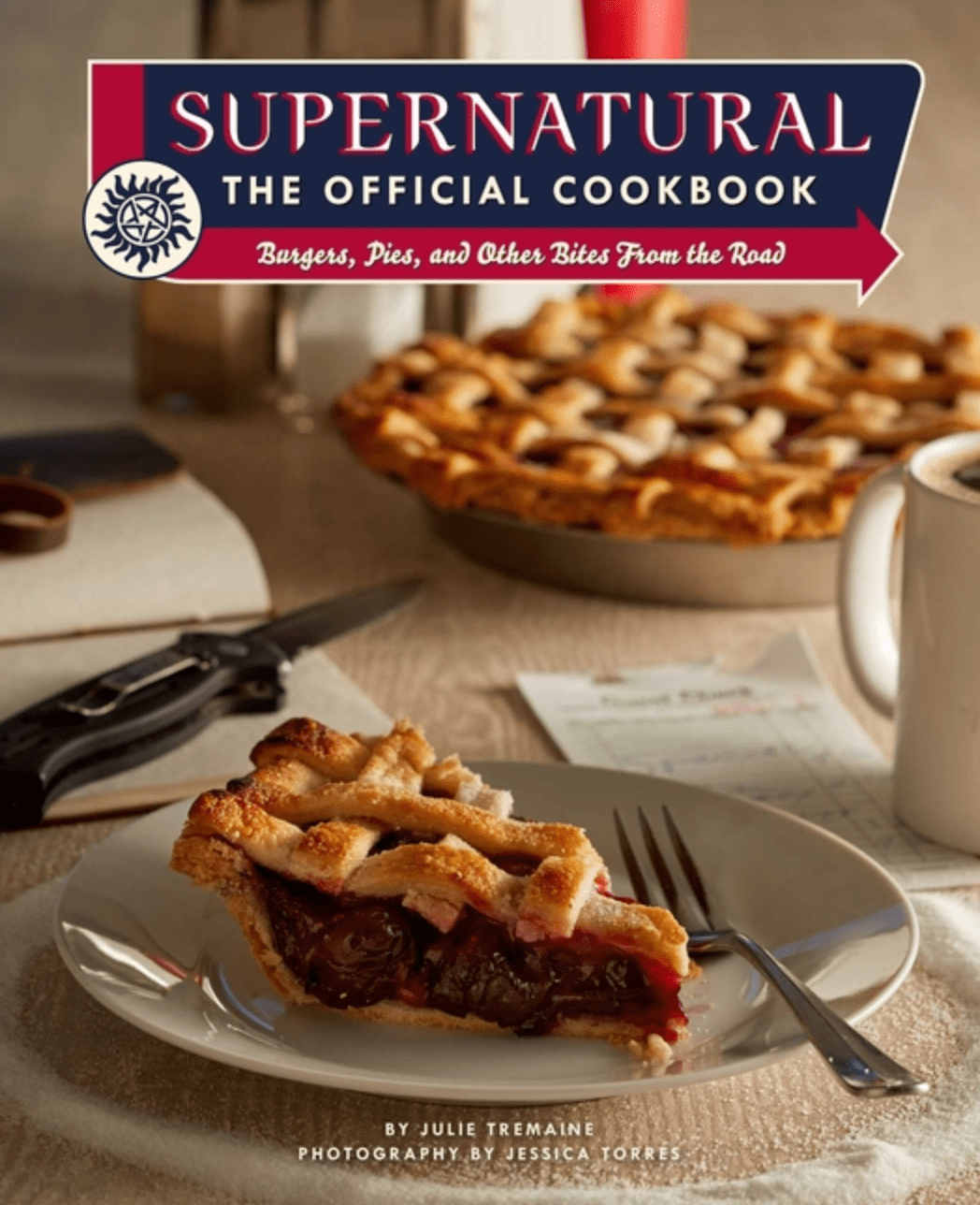 Insight Editions Books > Food, Drink, & Drugs > Cookbooks Supernatural: The Official Cookbook: Burgers, Pies, and Other Bites from the Road (Science Fiction Fantasy) 9781683837459 ING-9781683837459