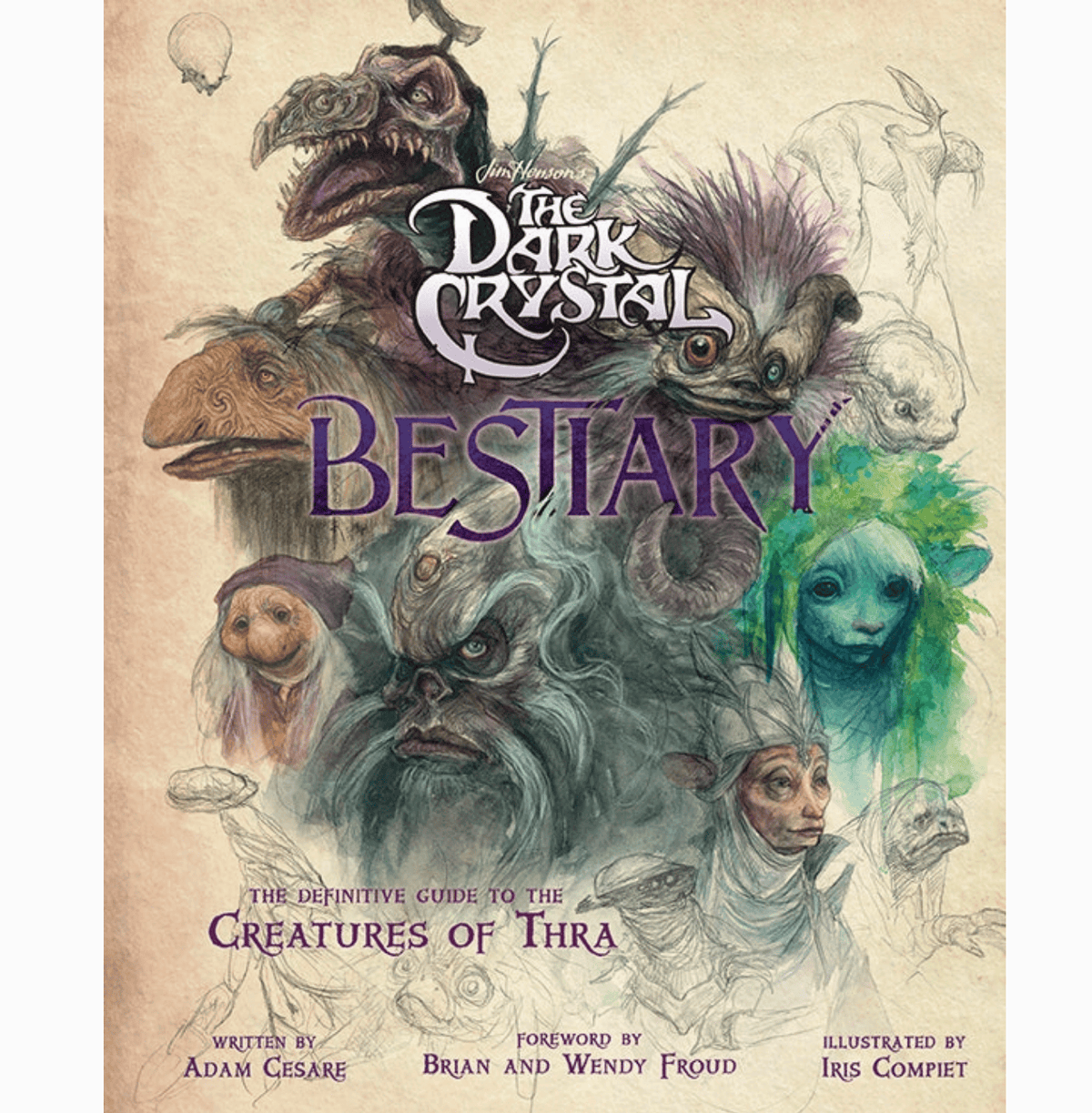 Insight Editions books The Dark Crystal Bestiary HC 9781683838210