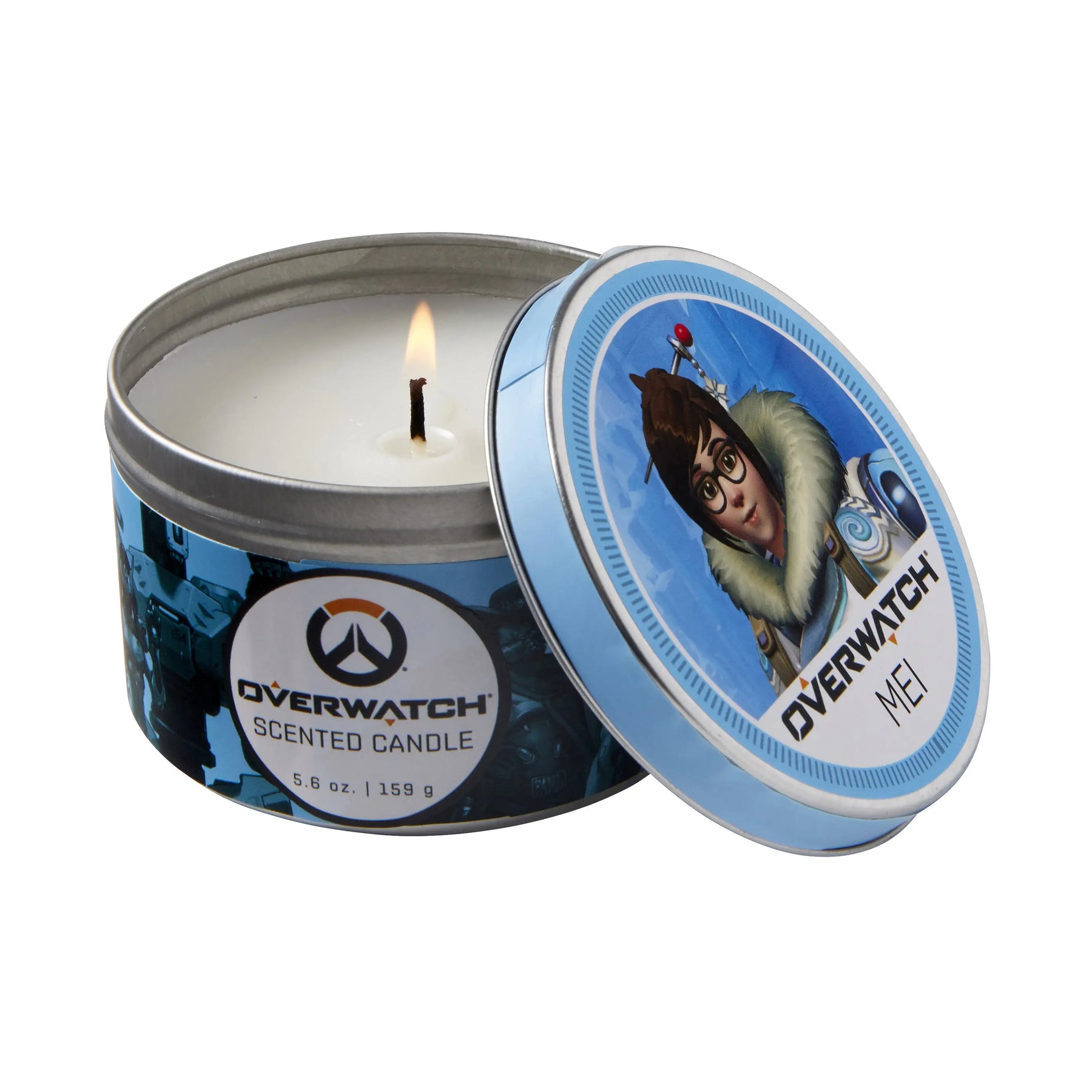 Insight Editions Decor > Candles Overwatch: Mei Scented Candle (5.6 oz.) 818598022492 9781682983492