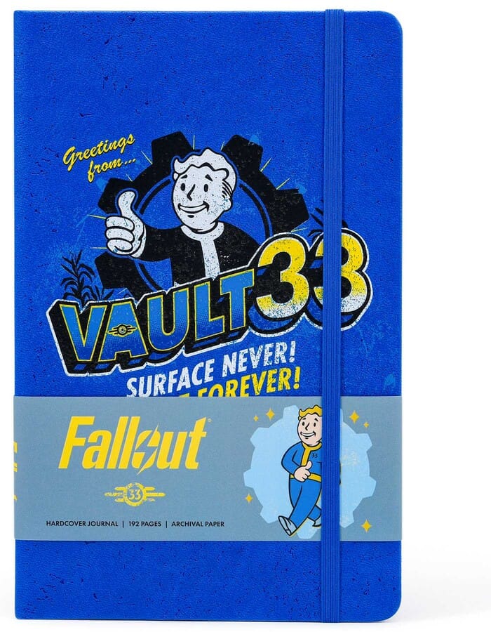 Insight Editions Journals Fallout: The Official Hardcover Journal of Vault 33 9798886638349 SS-9798886638349