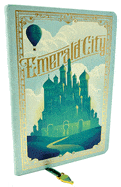 Insight Editions Journals Wicked: Emerald City Journal with Ribbon Charm Paperback 9798886637380