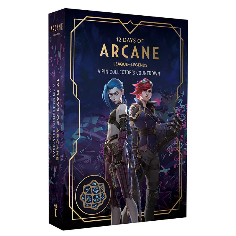 Insight Editions Miscellaneous > Pins & Buttons 12 Days of Arcane: Collector's Pin Gift Set 9798337402772 INS-9798337402772