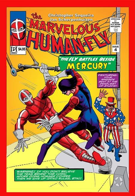 IPI Comics Comic Books HUMAN FLY #4 (OF 4) (MR) 72402224375600411 0225IP504