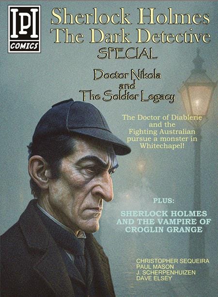 IPI Comics Comic Books SHERLOCK HOLMES DARK DETECTIVE SPECIAL (ONE SHOT) DOCTOR NIKOLA AND THE SOLDIER LEGACY (MR) 72402224372500111 0126IP0800