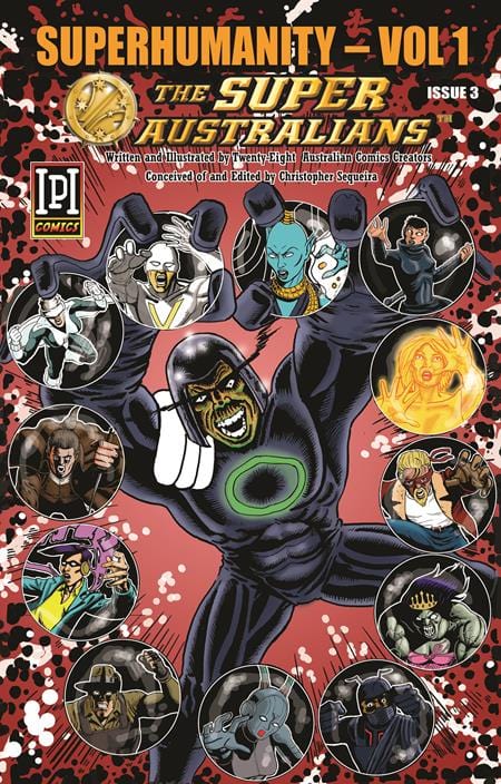 IPI Comics Comic Books SUPERHUMANITY VOL 1 THE SUPERAUSTRALIANS #3 (OF 4) 72402224351000311 0324IP364