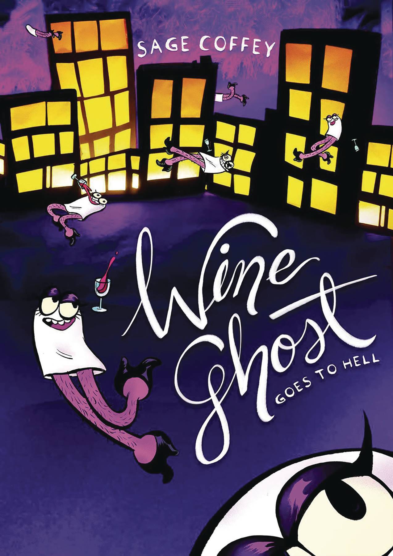 IRON CIRCUS COMICS Graphic Novel Wine Ghost Goes To Hell GN (MR) 9781638991052 JUL231740