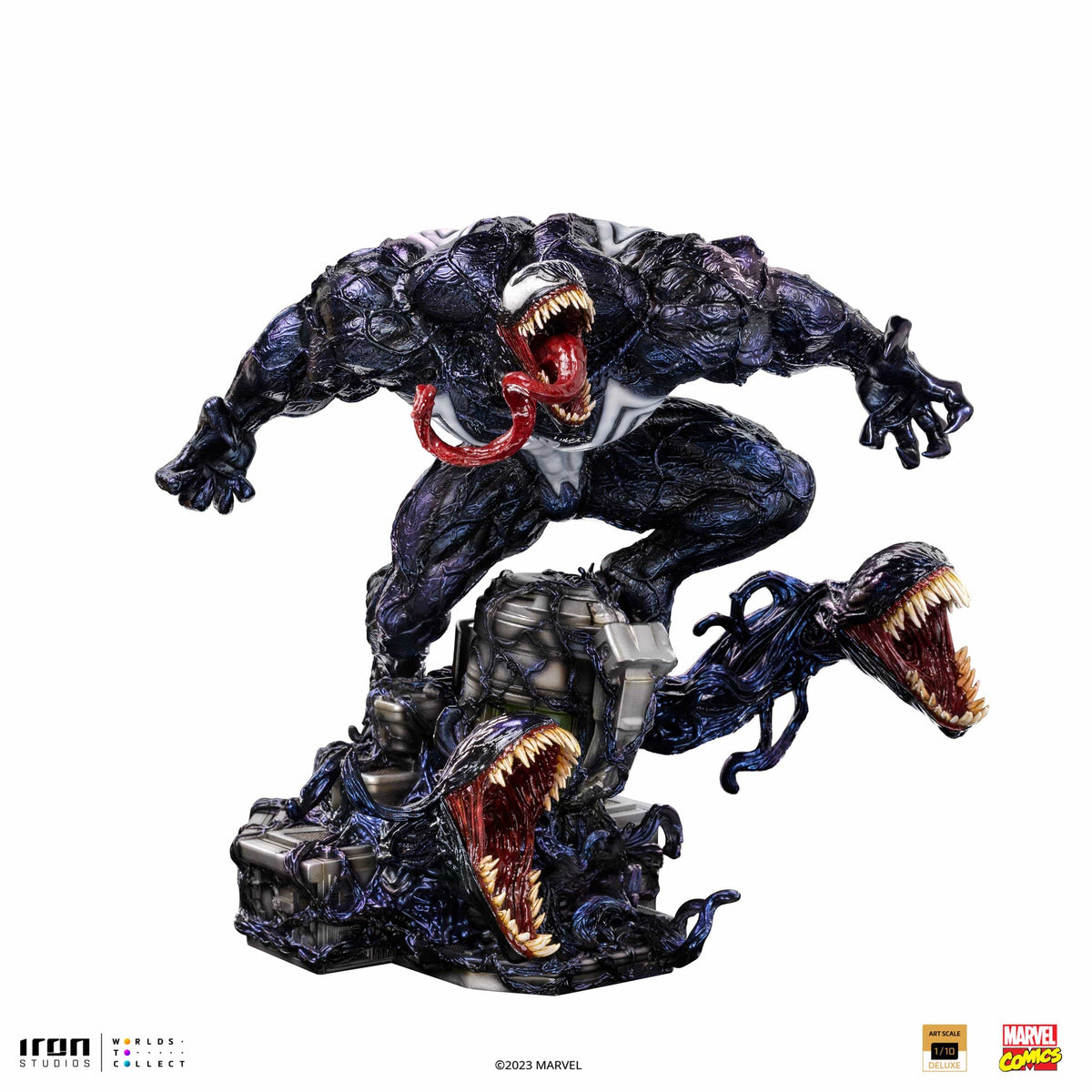ヴェノム Iron Studios 1/10 スタチュー 映画版 美品 正規品 iron-studios-toys-statues-