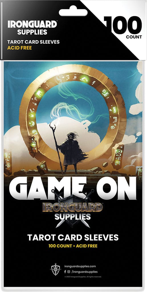 Ironguard Supplies Game Supplies > Card Sleeves Ironguard: Tarot Card Sleeves (100) 699788848760 DIASTL230331