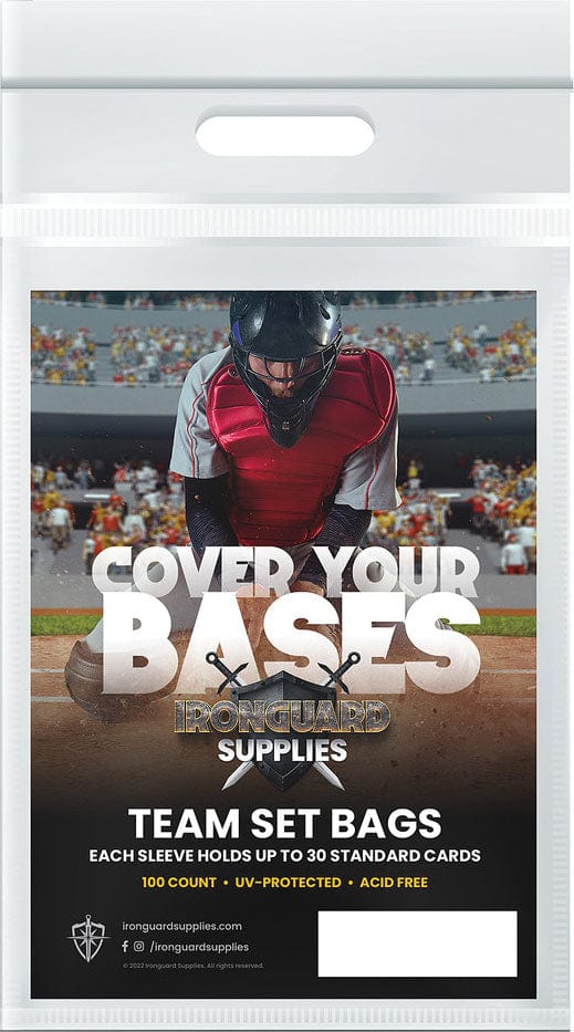 Ironguard Supplies Game Supplies > Card Sleeves Ironguard: Team Set Bags (100) 699788848692 DIA STL230418