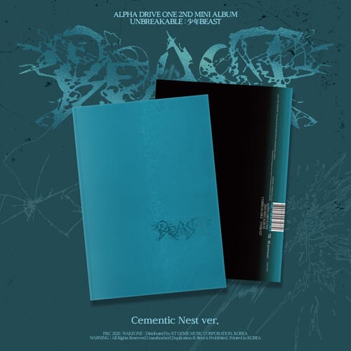 Isolation Network Music > Compact Discs Alpha Drive One -  Alpha Drive One 2nd Mini Album 'Unbreakable Beast' - Cementic Nest [CD] 823375332329 ADVQ1002.2