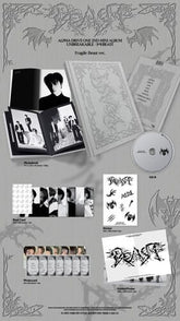 Isolation Network Music > Compact Discs Alpha Drive One - Alpha Drive One 2nd Mini Album 'Unbreakable Beast' - Fragile Beast [CD] (Sticker / Stickers, Postcard, Photo / Photo Card) 823375332312 ADVQ1001.2