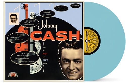 Isolation Network Music > Vinyl Records Johnny Cash - With His Hot and Blue Guitar (Remastered 2022) (2026 Pressing) (Colored Vinyl, Blue) 015047821167 SNUR8211.1
