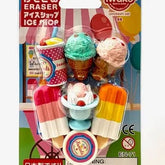 Iwako Miscellaneous > Eraser set BC MINI: IWAKO ICE CREAM SHOP ERASER SET 4991685190062