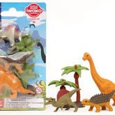 Iwako Miscellaneous > Eraser set BC MINI: IWAKO NEW DINOSAUR ERASER SET 4991685180049