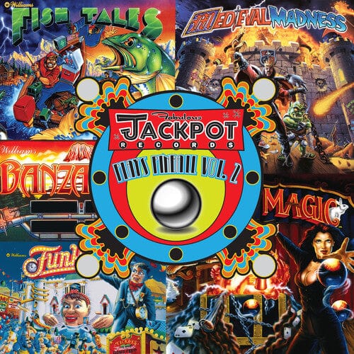 Jackpot Plays Pinball Vol. 2 - O.S.T. Music > Vinyl Records Jackpot Plays Pinball Vol. 2 (Original Soundtrack) (Lime Green Vinyl) 843563164563 JKPR105.1