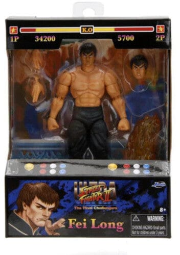 Jada Toys, Inc Toys > Action Figures > Other Action Figures JADA: STREET FIGHTER II ULTRA - FEI LONG 801310342176