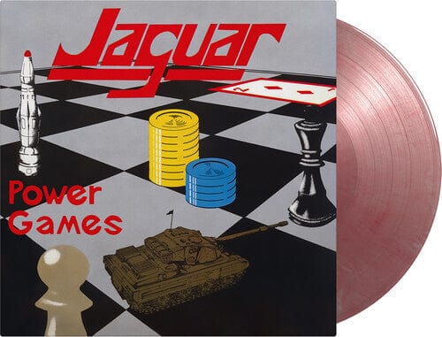 Jaguar Music > Vinyl Records Jaguar - Power Games (Limited 180-Gram Red & Silver Marble Colored Vinyl) [Import] 8719262025936 MOVL6202593.1