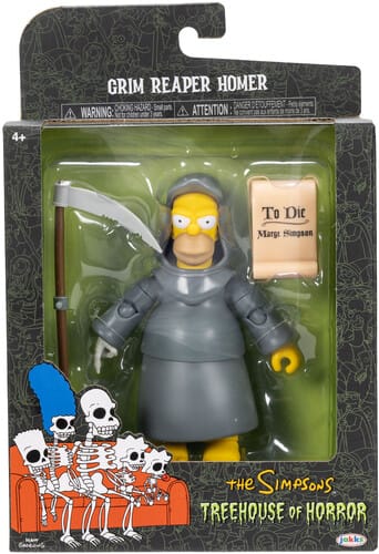 Jakks Pacific Toys > Action Figures > Other Action Figures Jakks Pacific: Simpsons Treehouse of Horror - Grim Reaper Homer 192995433373 JKKS33373