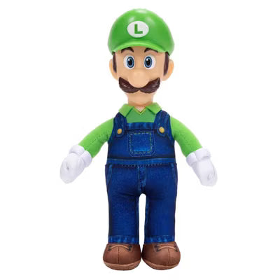 Jakks Pacific Toys > Plushies Luigi Jakks Pacific: Super Mario Galaxy Movie - Basic Roto Plush 192995432550 JKKS32674