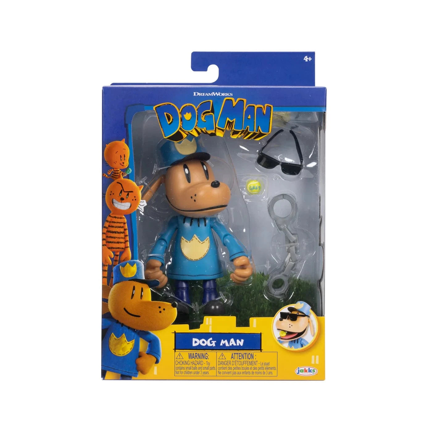 Jakks Toys > Action Figures > Animation DREAMWORKS: DOG MAN - DOG MAN ACTION FIGURE 192995197374 197382