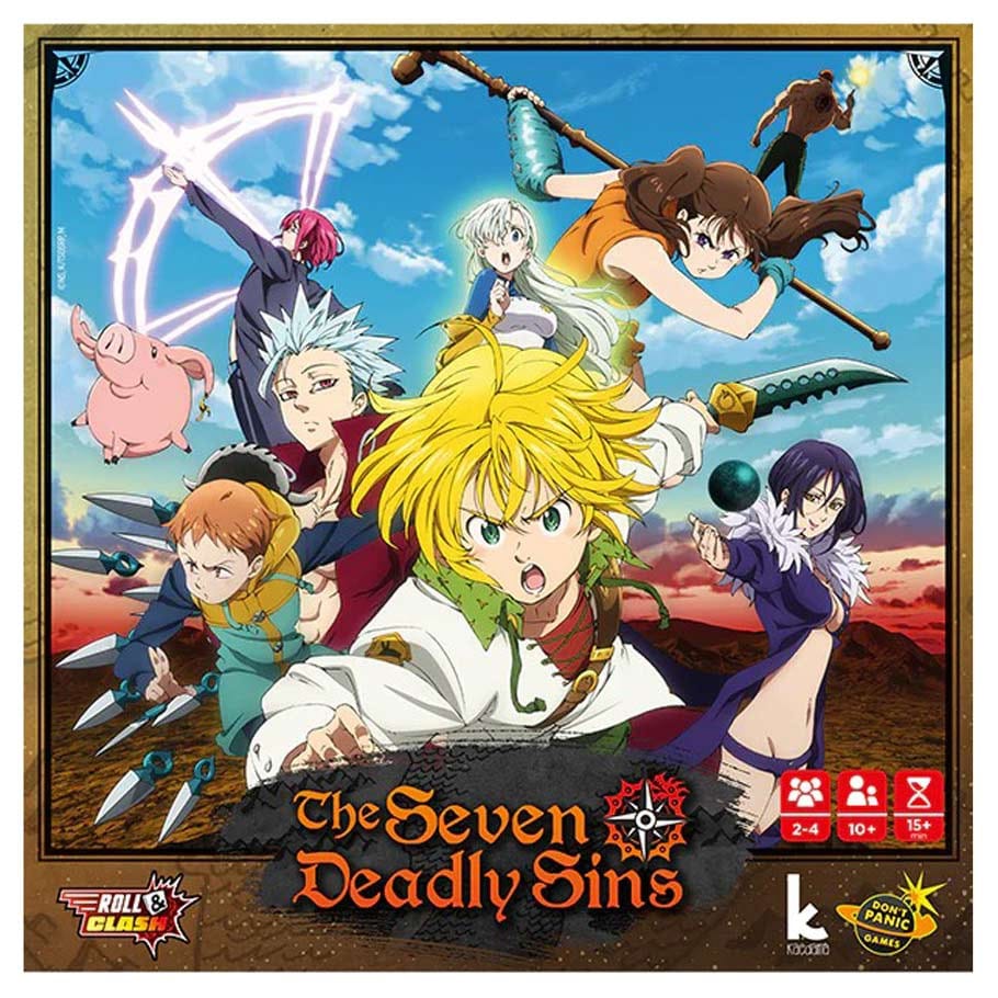 Japanime Games Board Games The Seven Deadly Sins: Battle of Discord 0703558842565 JPGDPG1110